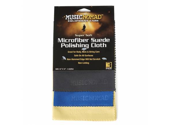 Musicnomad Pack 3 Panos Camurça Microfibra Musicnomad Pack 3 Panos Camurça Microfibra